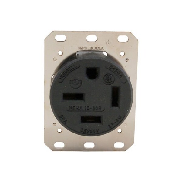 Allpoints 2531400 Receptacle (250V, 50A)